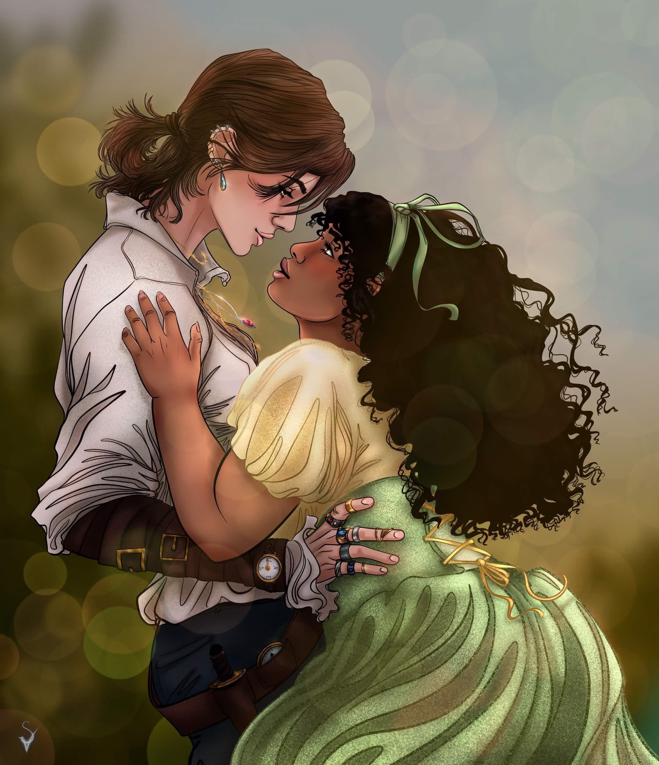 Heartstrings and Mercenary Things — character art